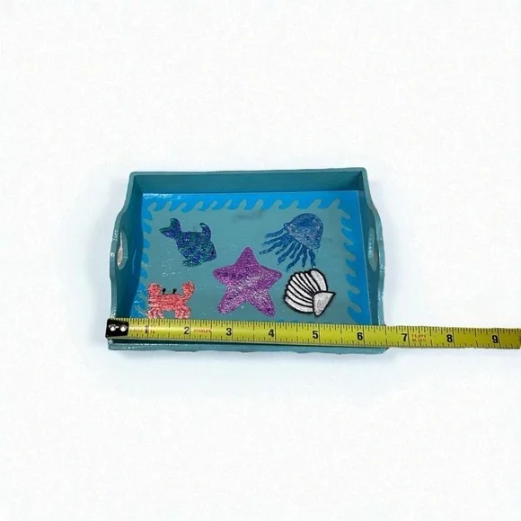 Handmade Ocean Themed Trinket Dish - Picture 3 of 6